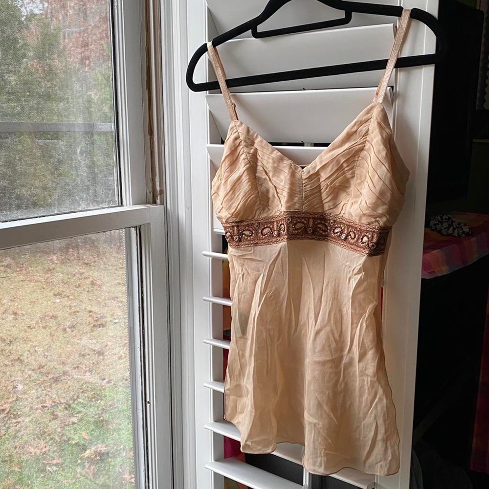 nude bebe cami top